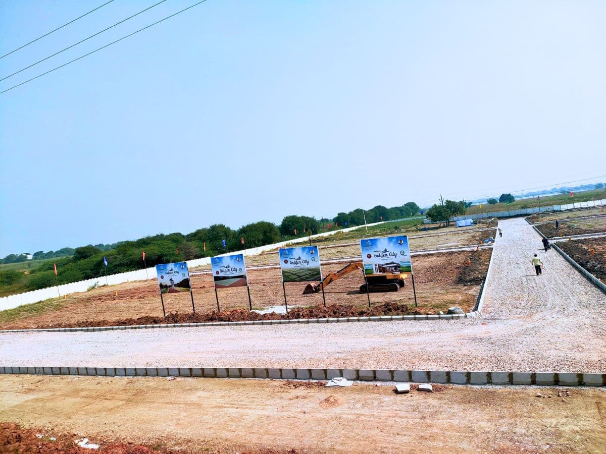 Golden City open plots layout Sadashivpet
