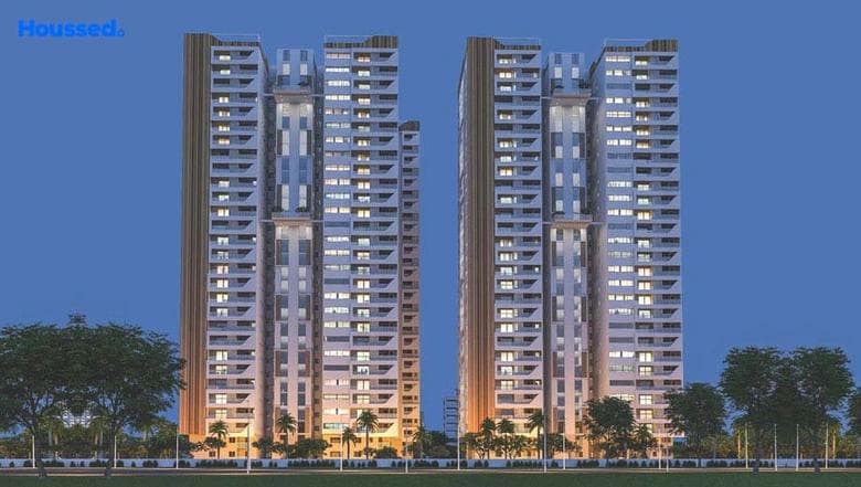 Fortune Sonthalia Sky Villas development and clubhouse