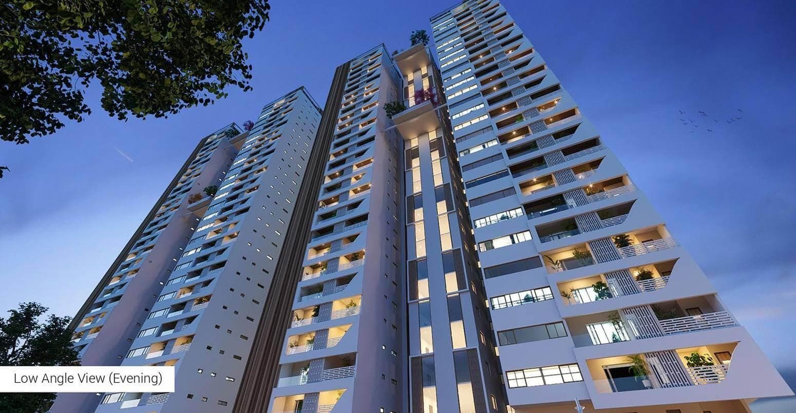 Fortune Sonthalia Sky Villas Kokapet location map