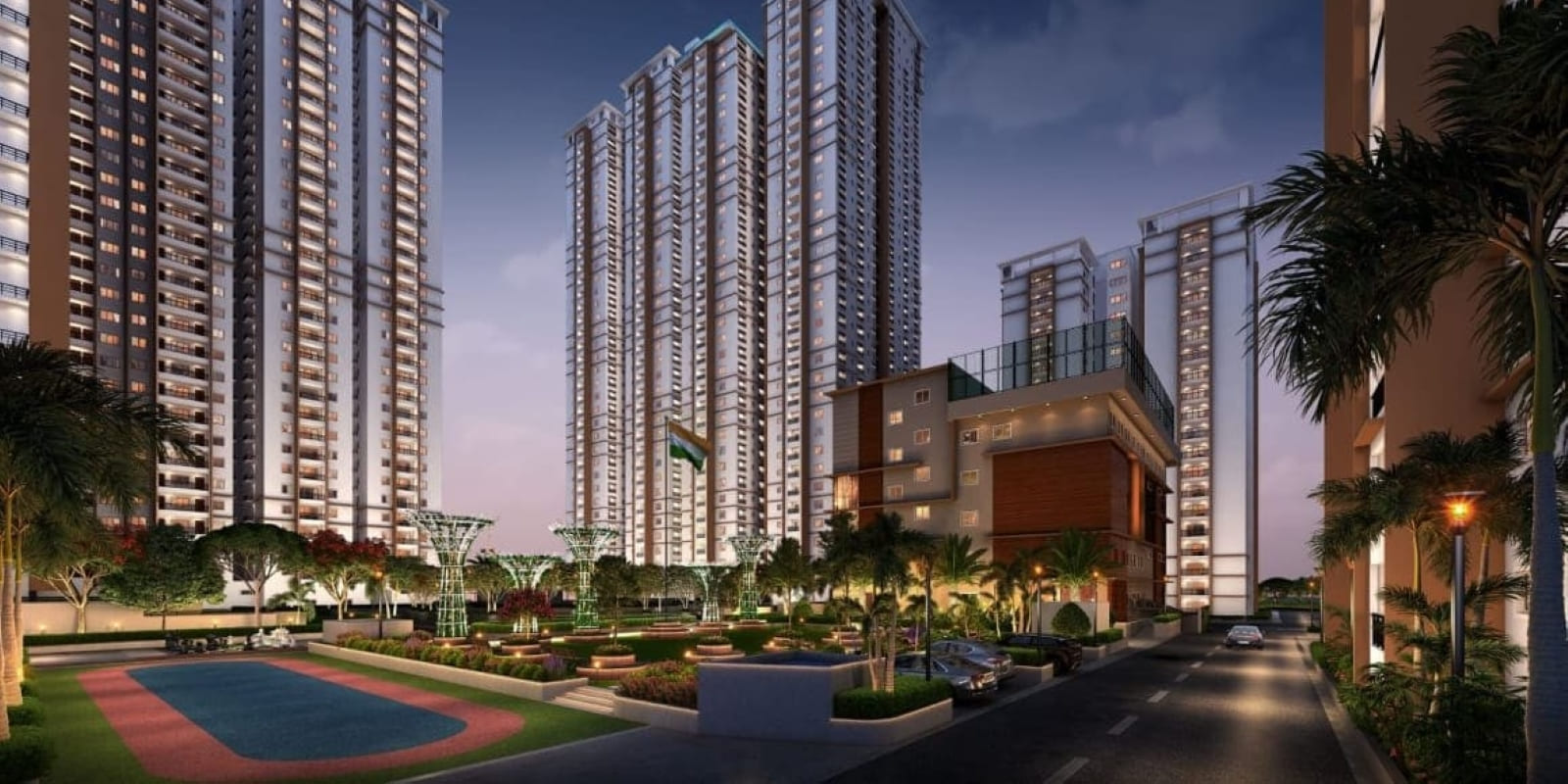 Gated community apartments in Hyderabad